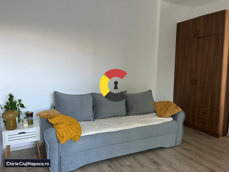 Ap. modern cu 2 camere+gradina/terasa, chiar lângă Lacuri/Iulius Mall