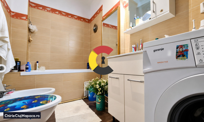 Ap. modern cu 2 camere+gradina/terasa, chiar lângă Lacuri/Iulius Mall