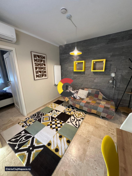 2-room apartment + balcony and parking, central area, near UMF & USAMV