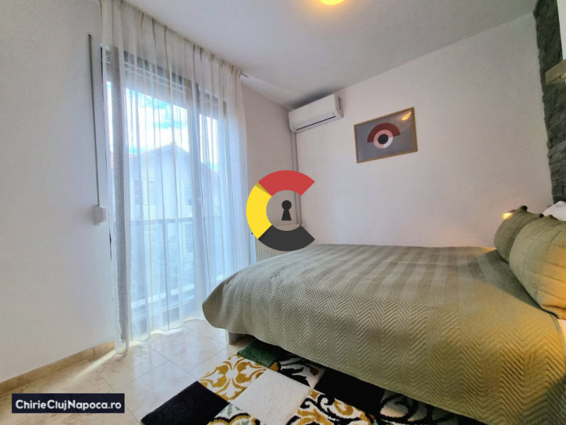 2-room apartment + balcony and parking, central area, near UMF & USAMV