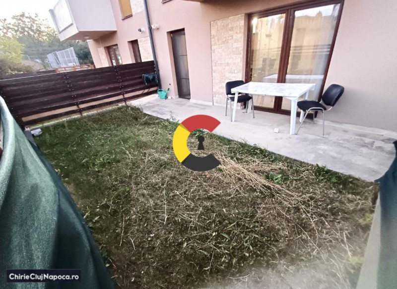 Apartament cu 2 camere si gradina, Buna Ziua, zona Rompetrol, parcare
