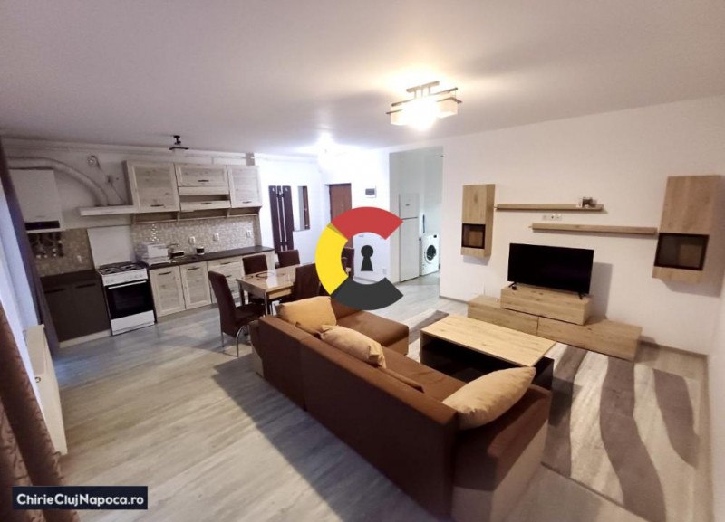 Apartament cu 2 camere si gradina, Buna Ziua, zona Rompetrol, parcare