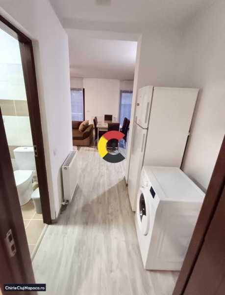 Apartament cu 2 camere si gradina, Buna Ziua, zona Rompetrol, parcare
