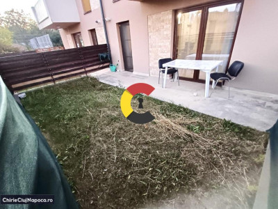 Apartament cu 2 camere si gradina, Buna Ziua, zona Rompetrol, parcare