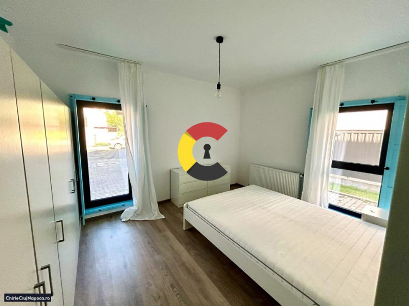 Apartament cu 2 camere si gradina, Borhanci, zona CEC Bank, parcare