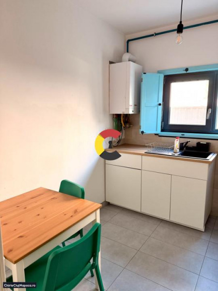 Apartament cu 2 camere si gradina, Borhanci, zona CEC Bank, parcare