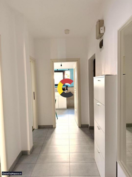 Apartament cu 2 camere si gradina, Borhanci, zona CEC Bank, parcare